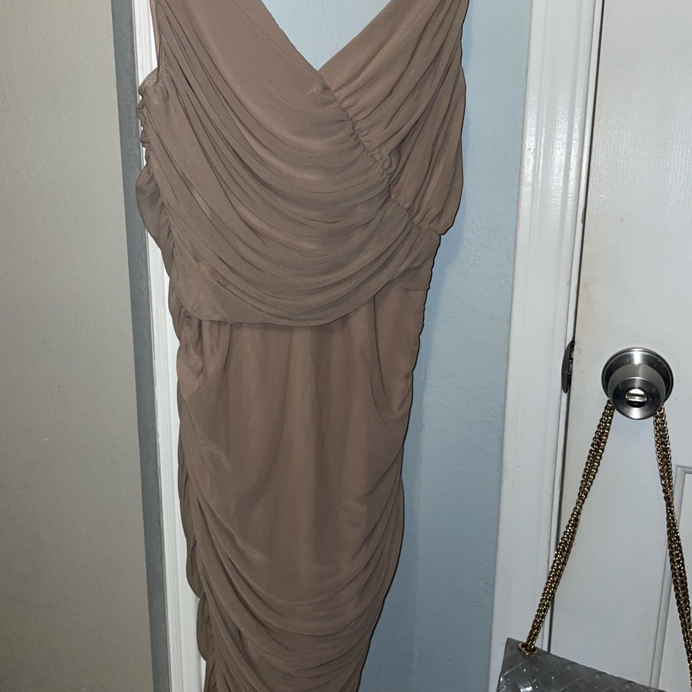 Nude Fashion Nova MIDI dress